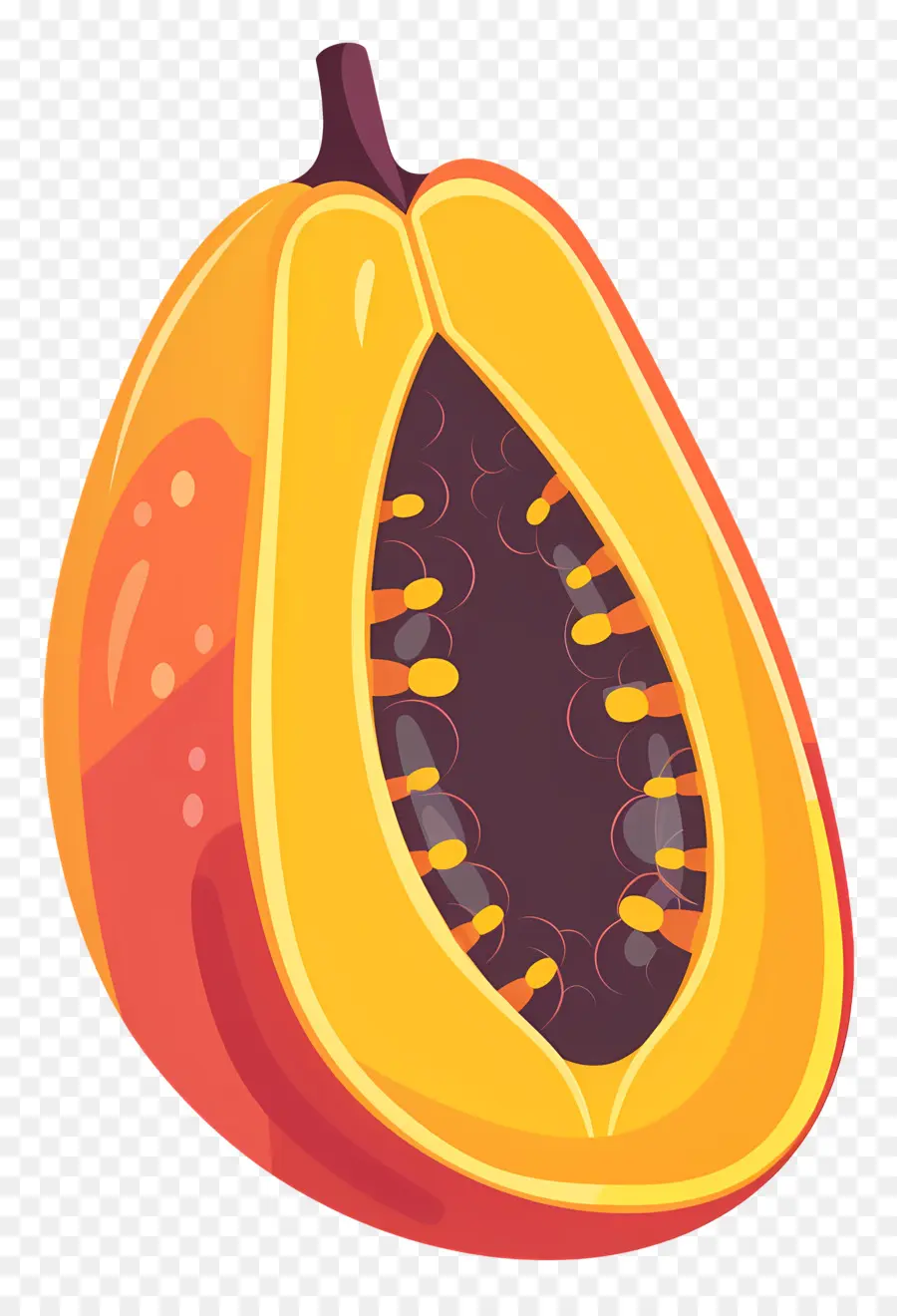La Papaya，Mango PNG