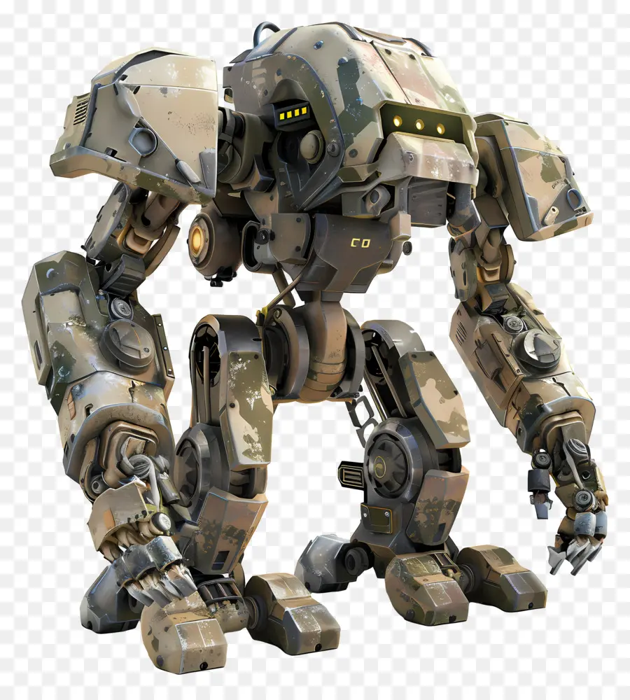 Robot Militar，Robot De Camuflaje PNG