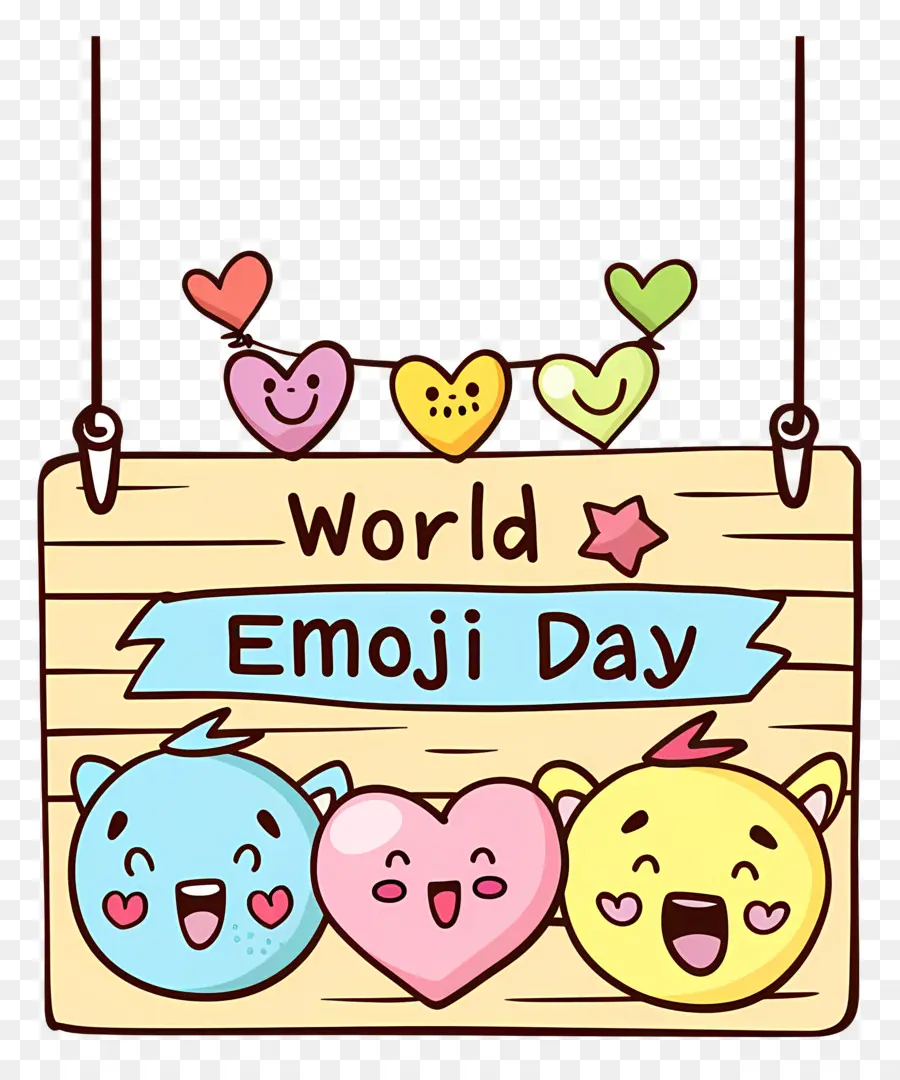 Mundo Emoji Día，Emojis PNG