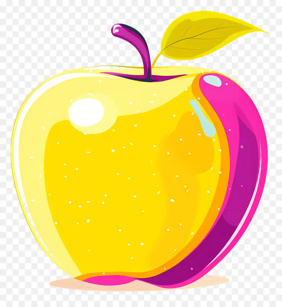 Apple，Manzana Amarilla PNG