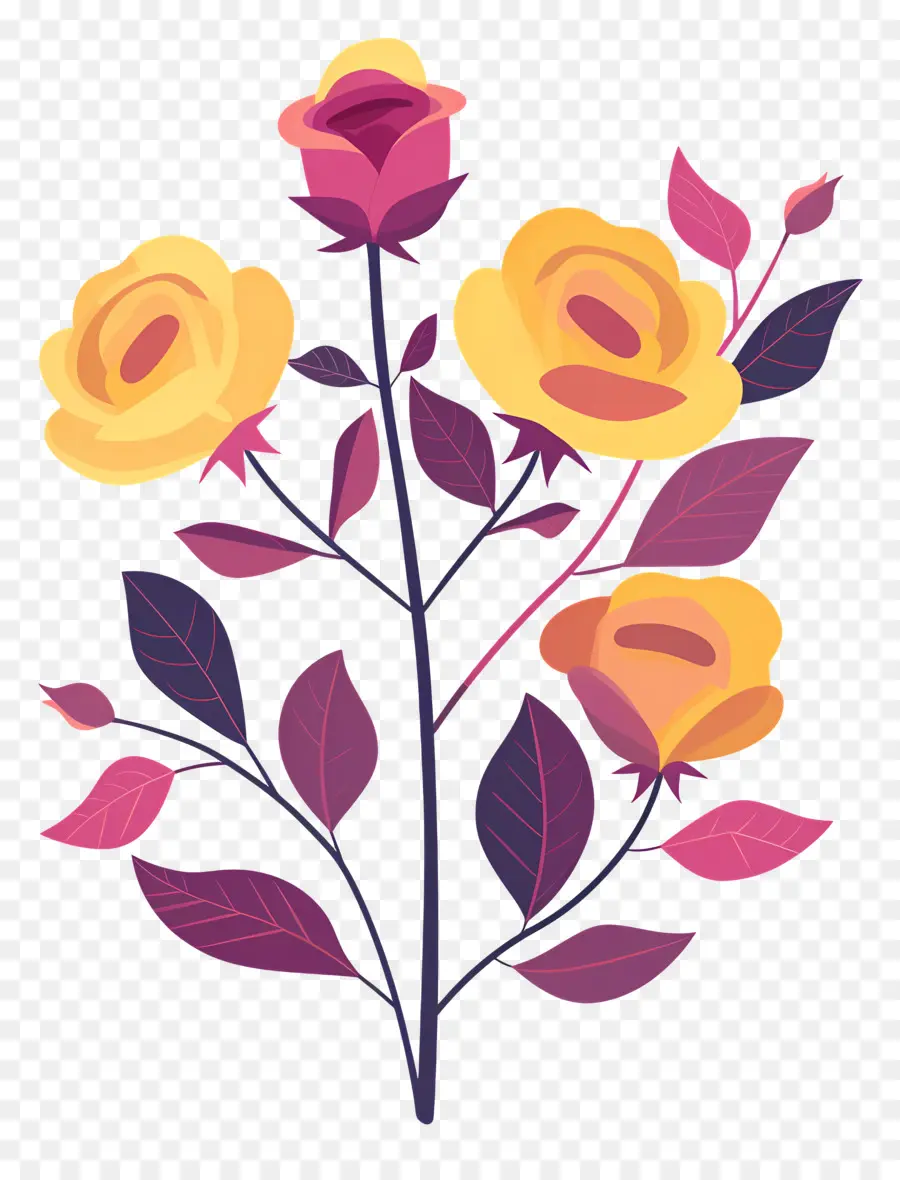 Las Rosas，Las Rosas Amarillas PNG