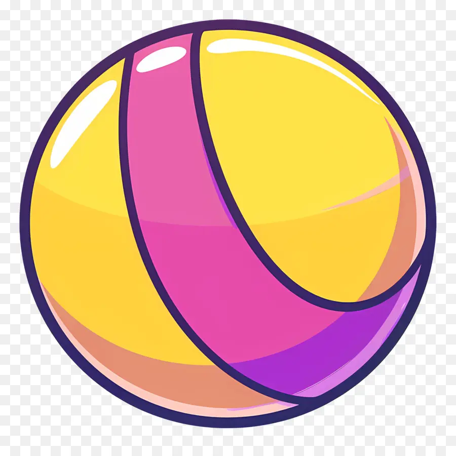 Pelota De Playa，Rosa PNG