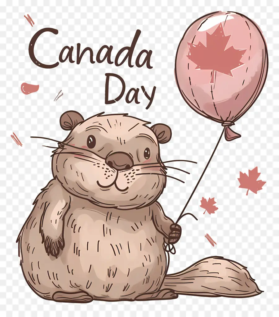 El Día De Canadá，Castor PNG