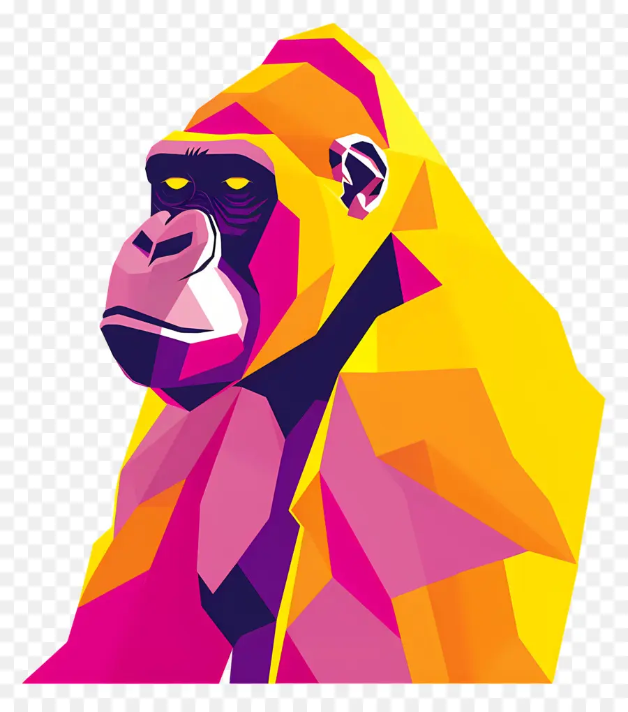 Gorila，Dibujos Animados De Gorila PNG