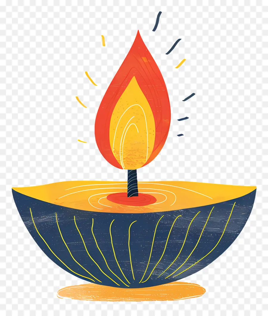 Diwali Diya，Vela PNG