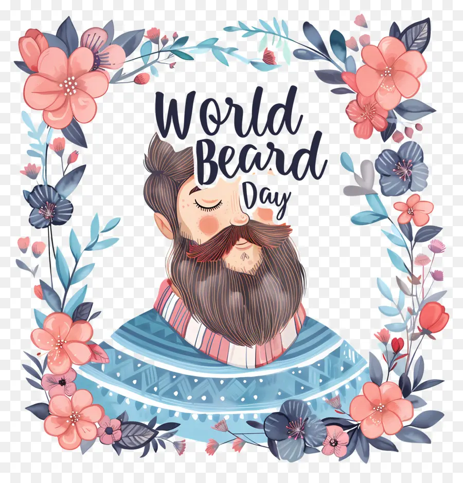 Día Mundial De La Barba，Hombre PNG