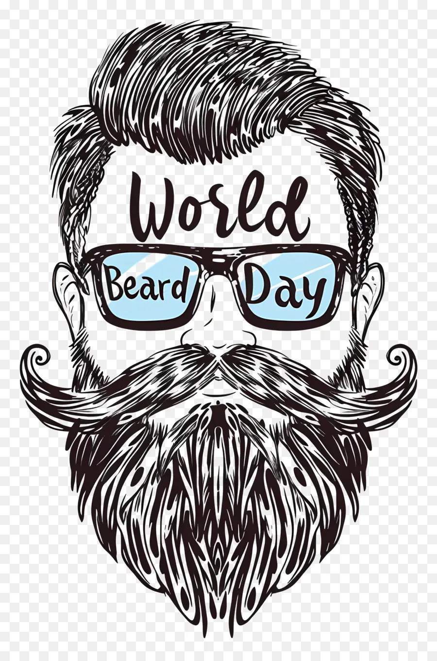Día Mundial De La Barba，Barba PNG