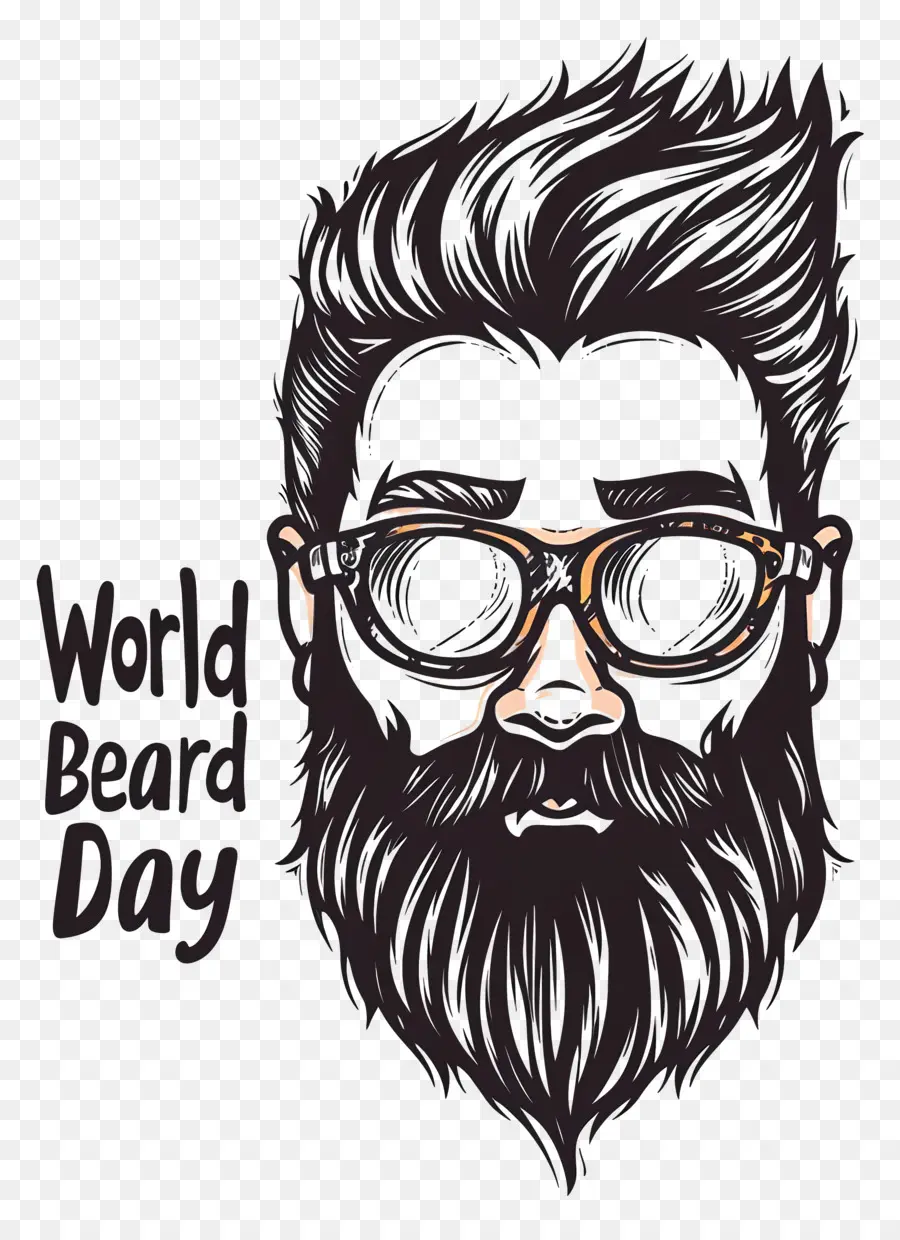 Día Mundial De La Barba，Hombre PNG