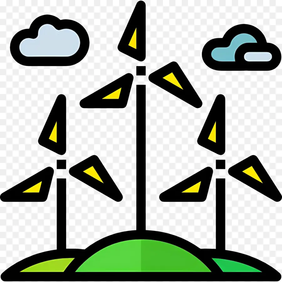 La Energía Renovable，Wind Energy PNG
