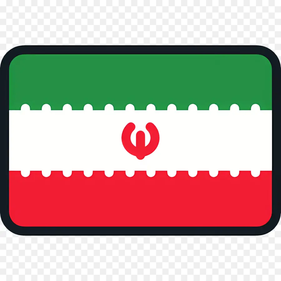 Irán Bandera，Bandera Iraní PNG