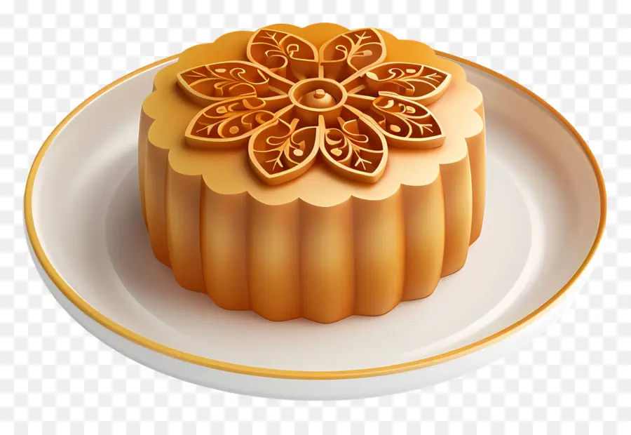 Mooncake，Pastel De Gasa PNG