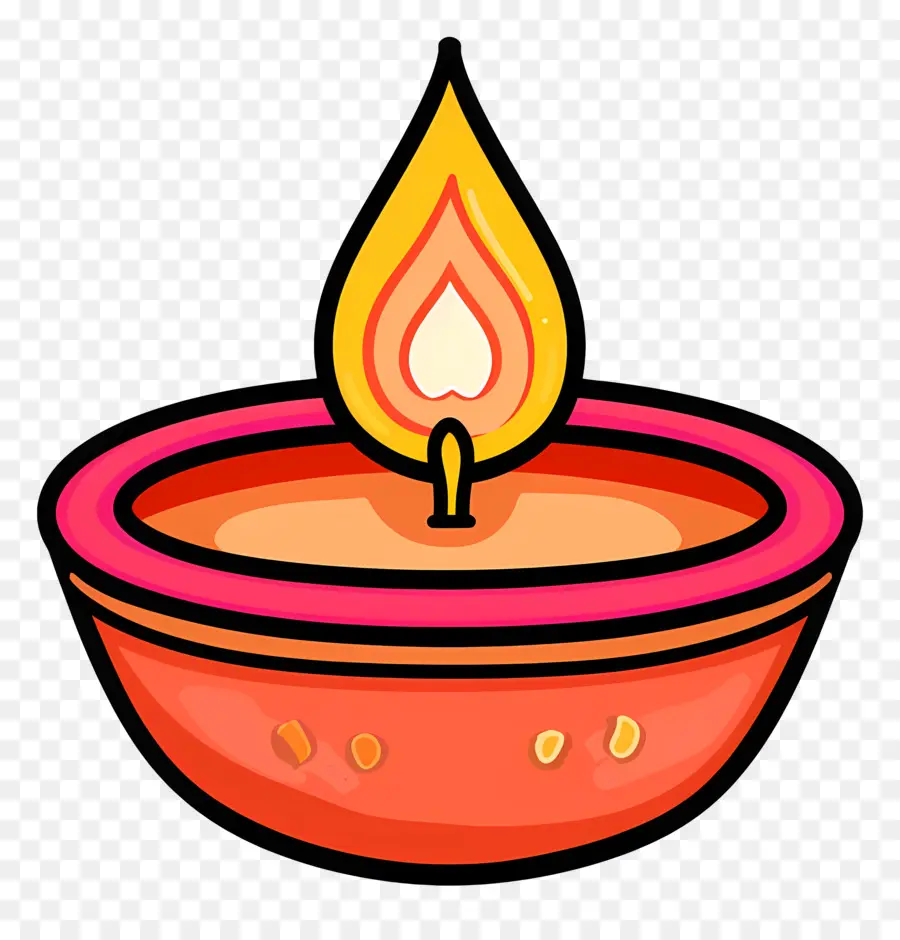 Diwali Diya，Tazón De Arcilla PNG