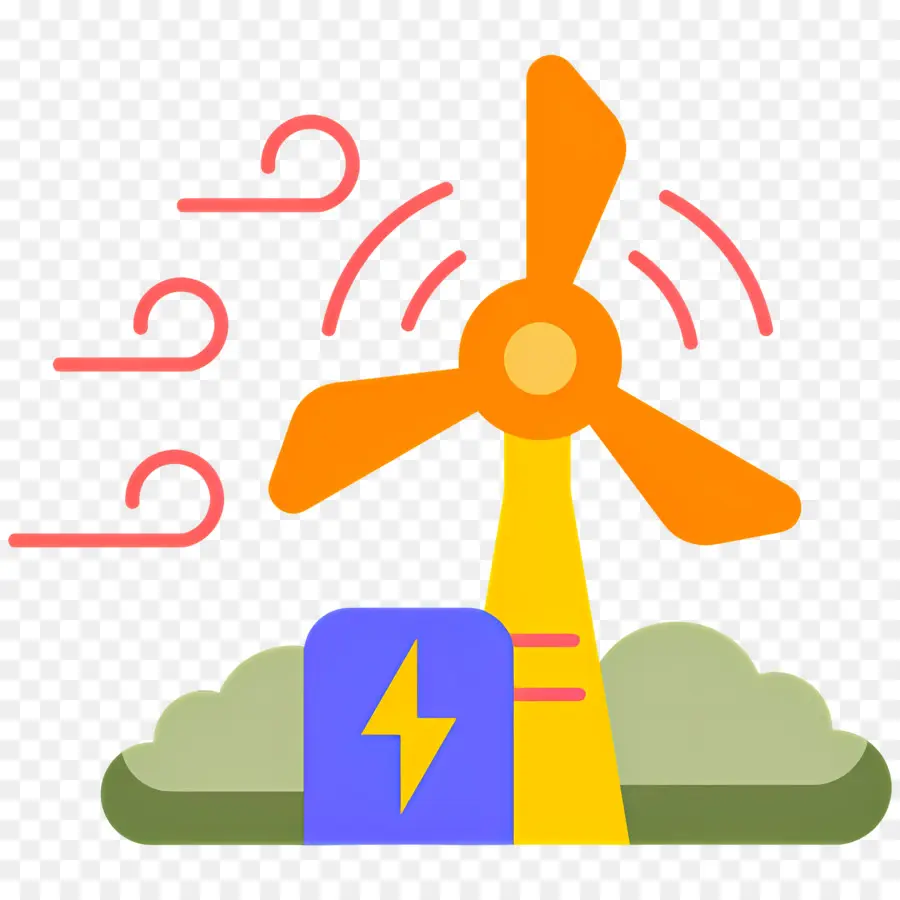 La Energía Renovable，Wind Energy PNG