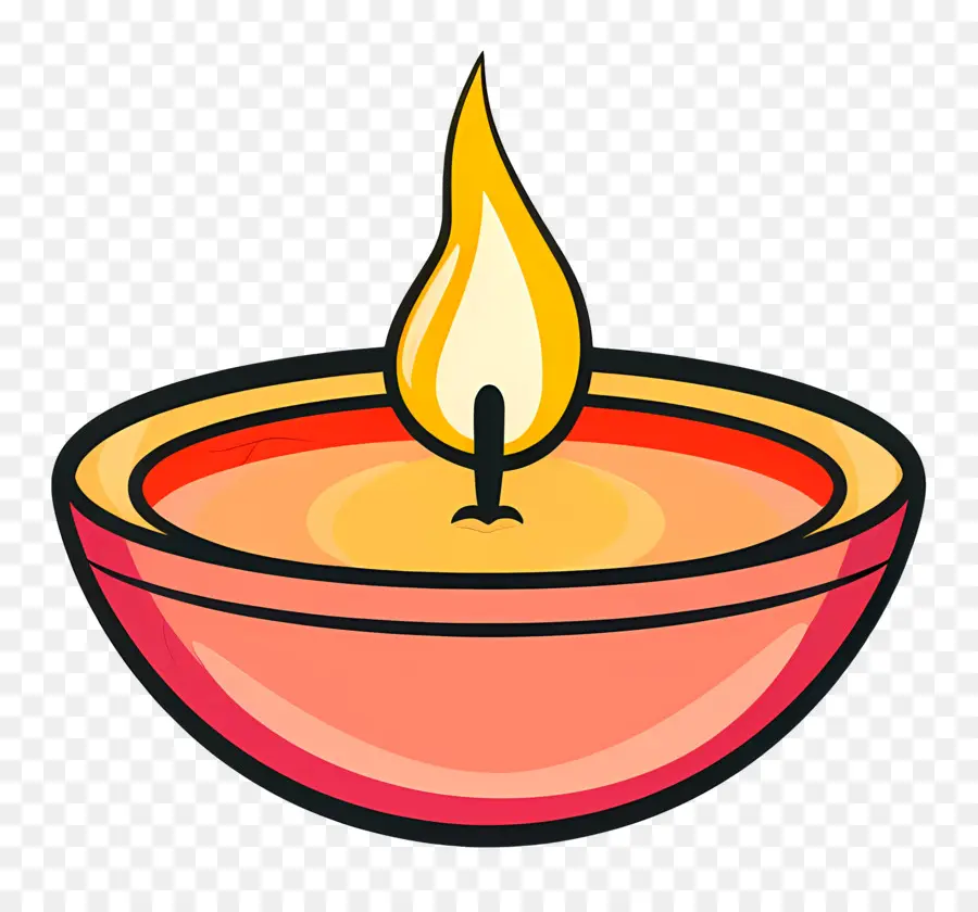 Diwali Diya，Vela PNG