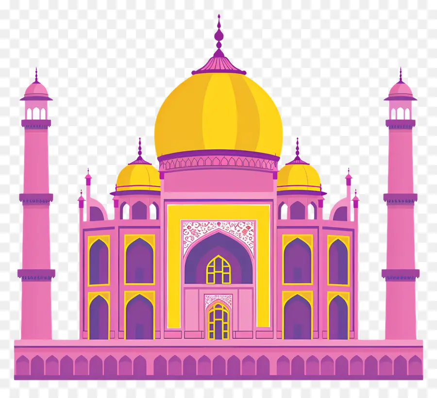 Taj Mahal，Agra PNG