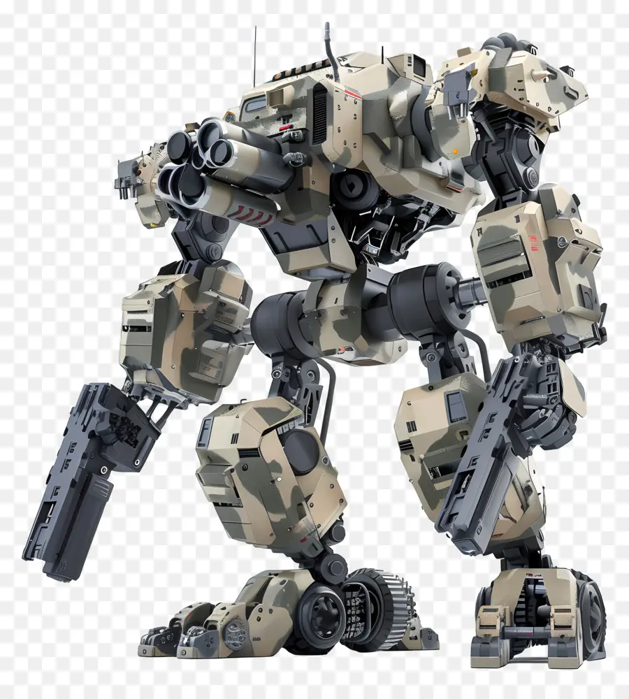 Robot Militar，Robot Humanoide PNG