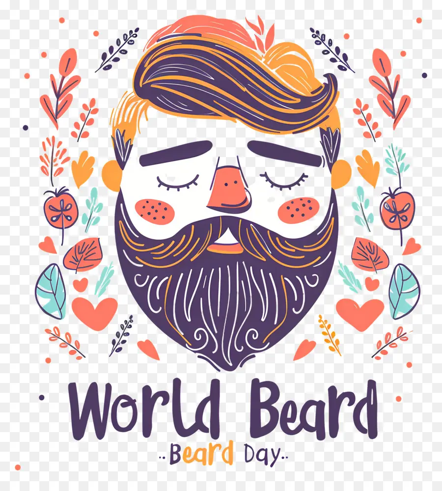 Día Mundial De La Barba，Hombre PNG