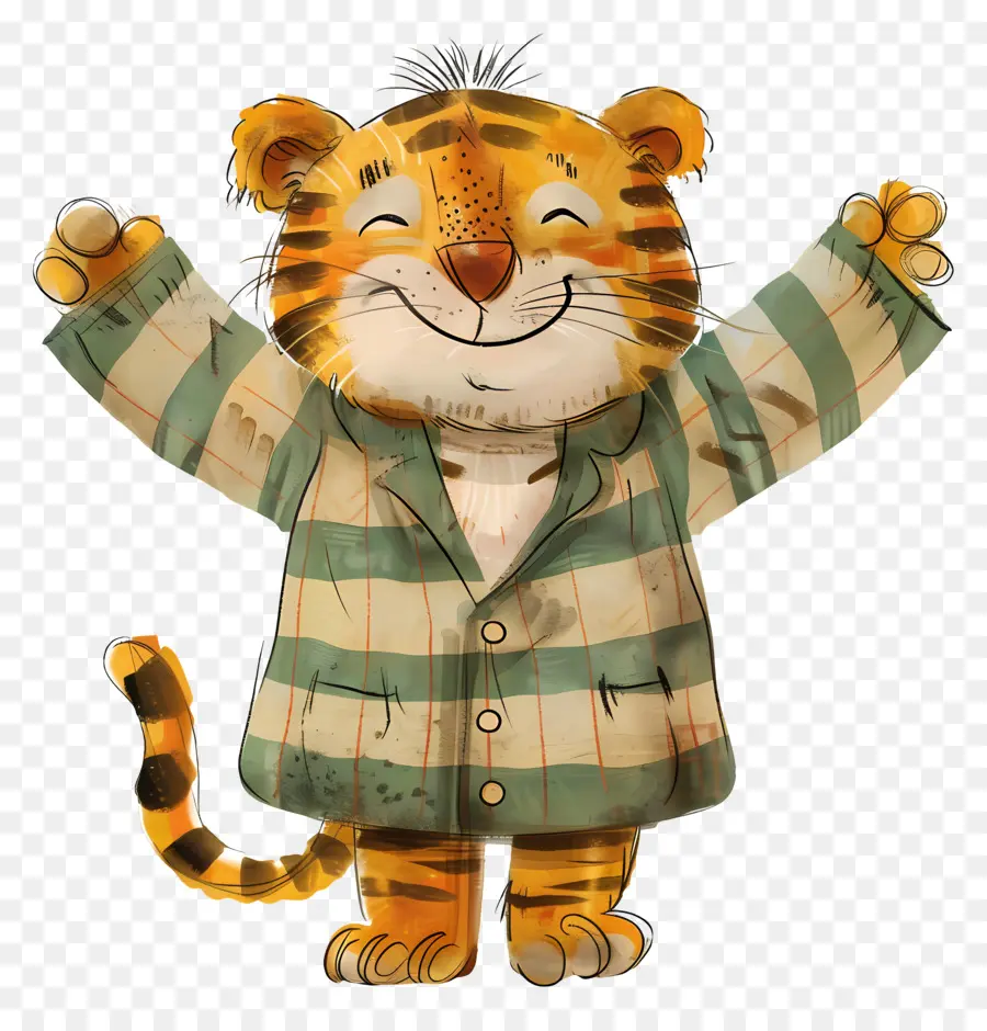 Tigre，Cartoon Tiger PNG