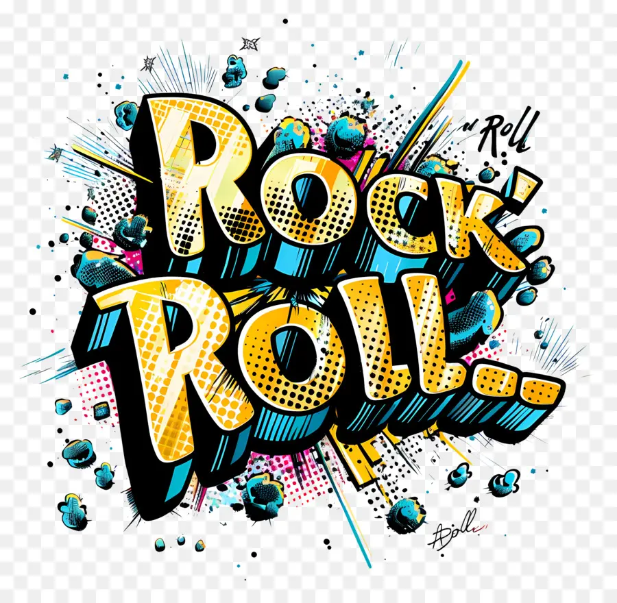 Rock N Roll，El Rock And Roll PNG