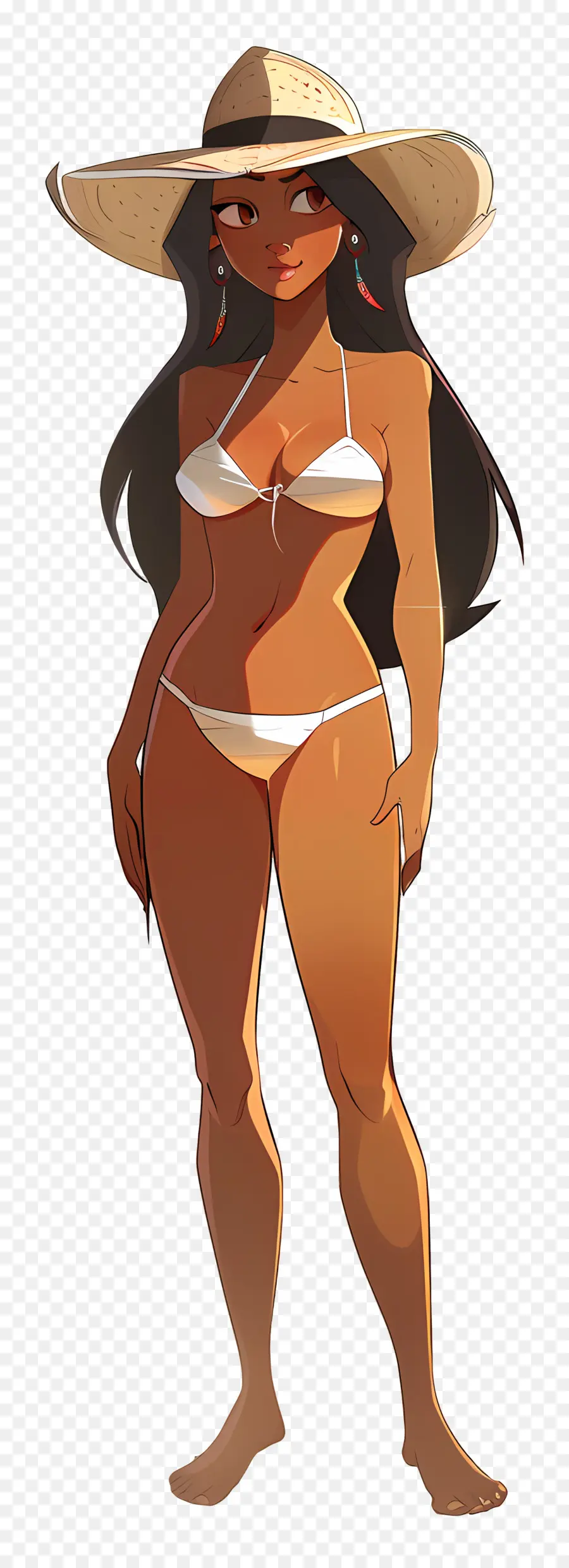 Bikini，Modelo En 3d PNG