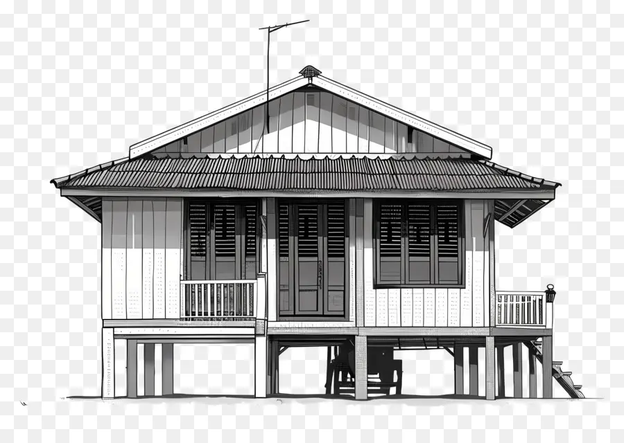 Kampung Casa，Casa De Madera PNG