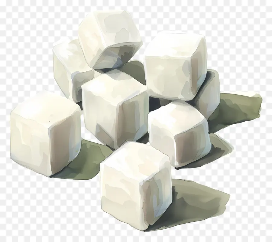 Cubos De Azúcar，Azúcar PNG