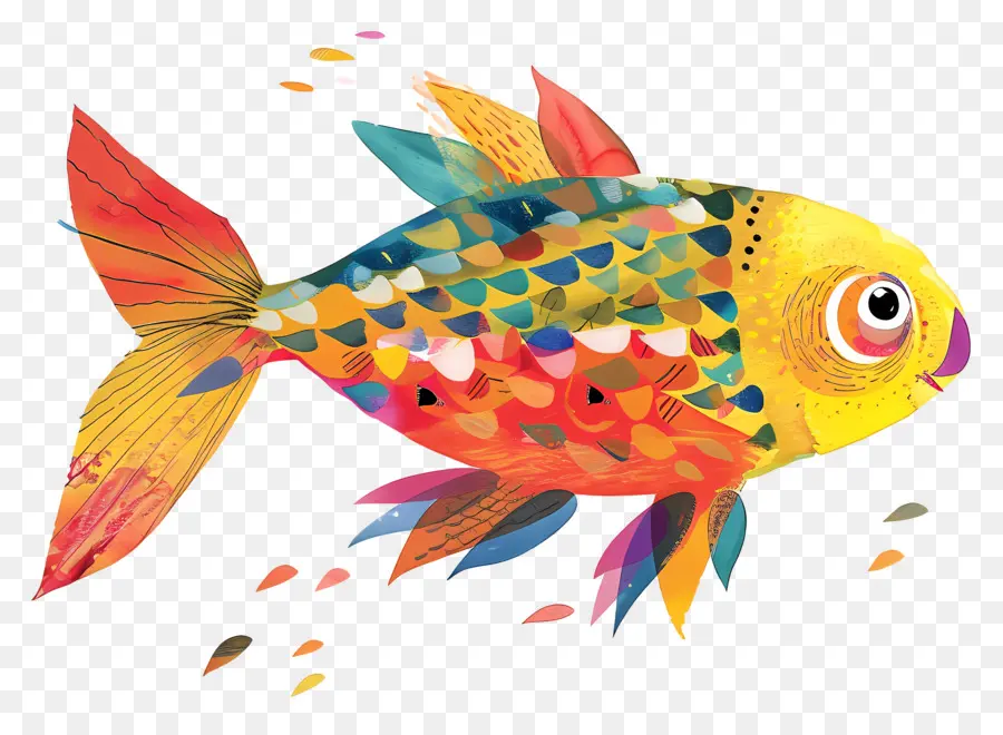 Los Peces，Peces De Colores PNG