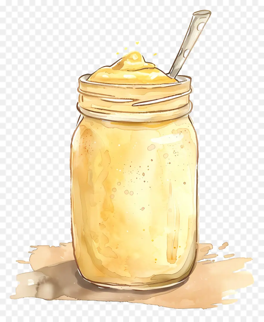 Lassi，Dibujo De Acuarela PNG