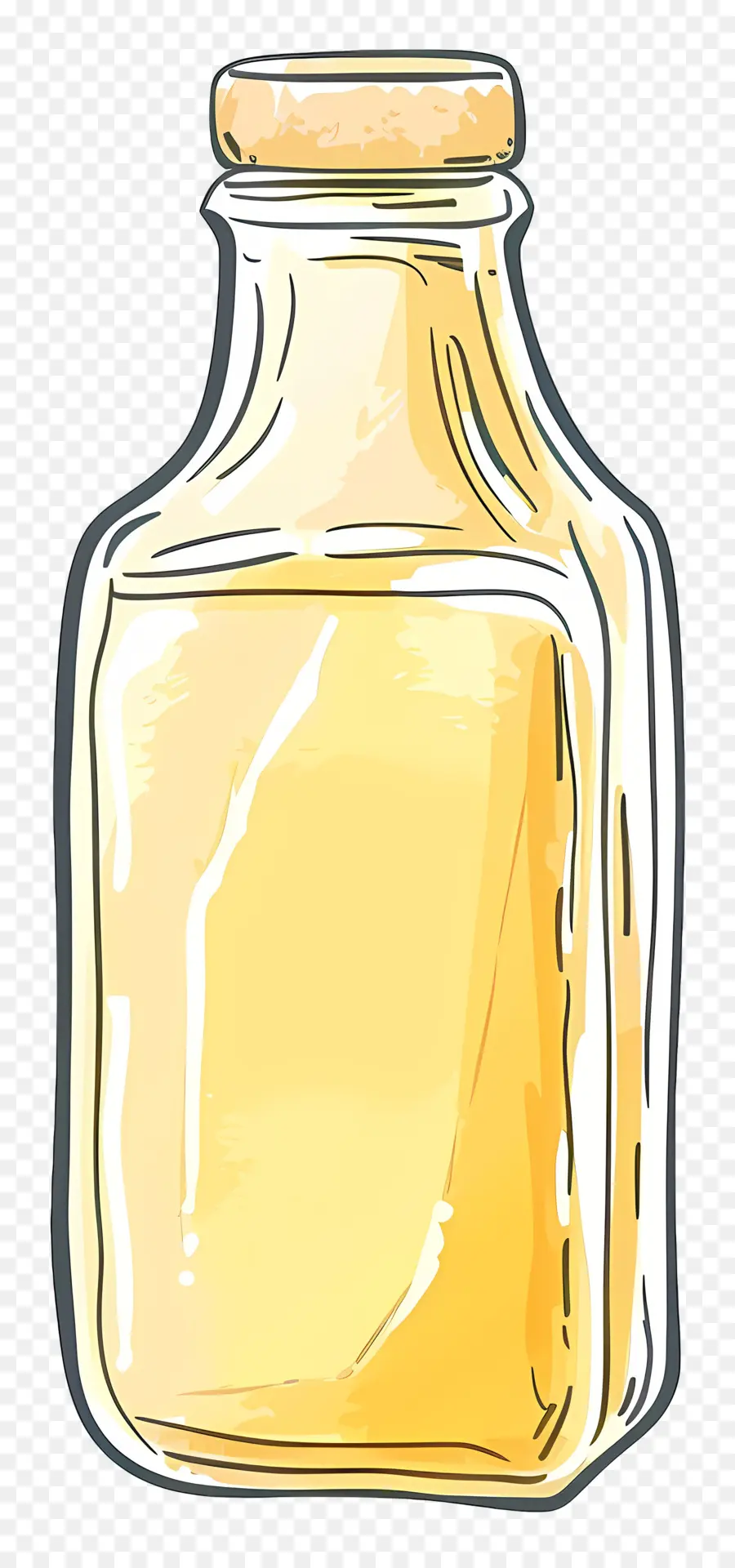 Ghee，Botella De Vidrio PNG