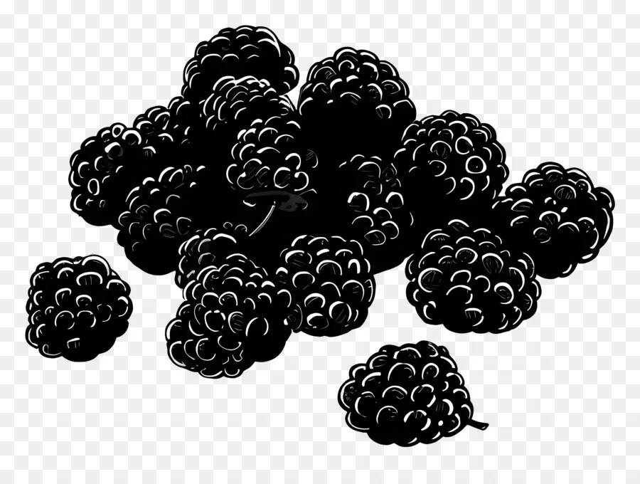 Moras，Bayas Moradas Oscuras PNG