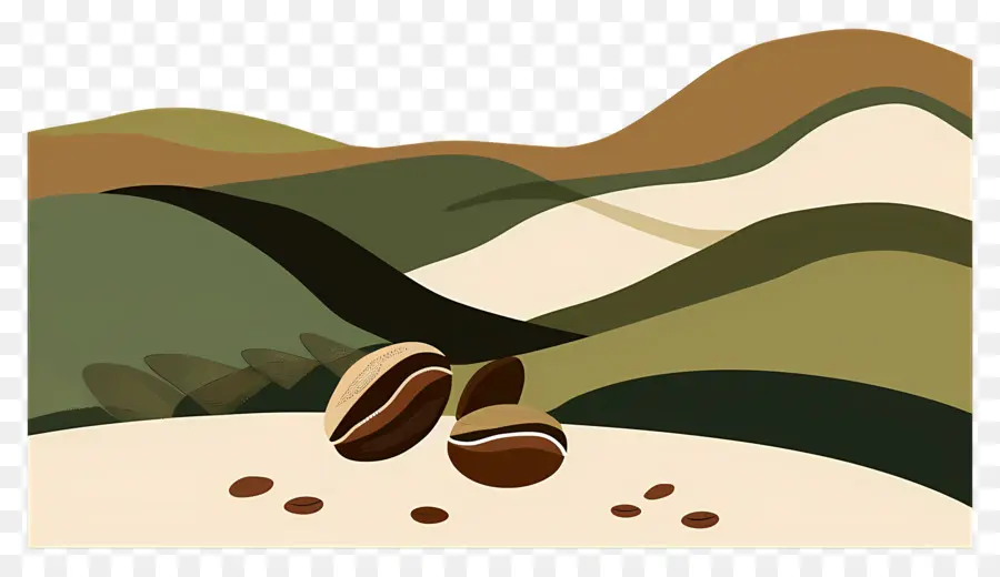 Granos De Café，Frijoles PNG