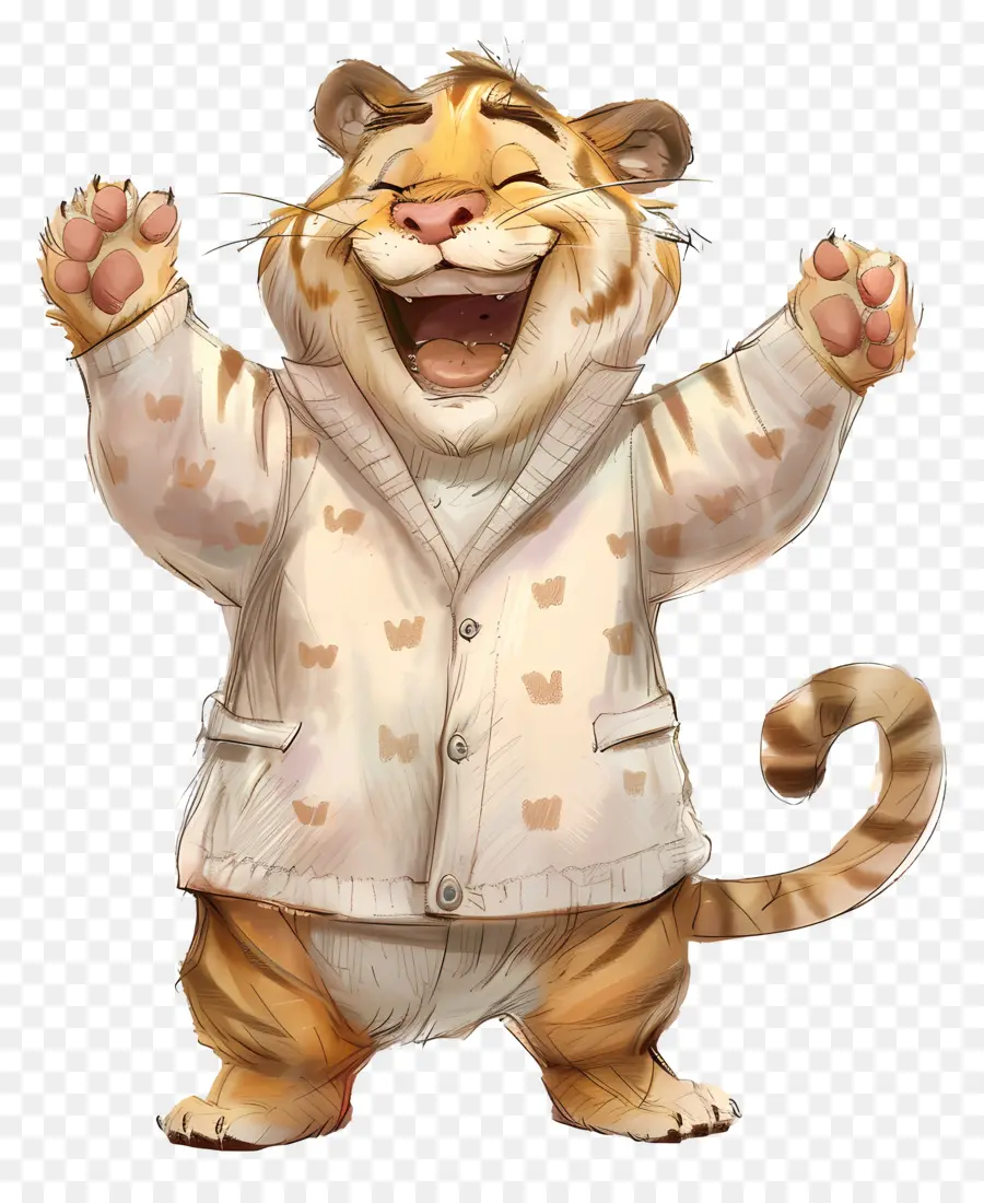 Tigre，Cartoon Tiger PNG