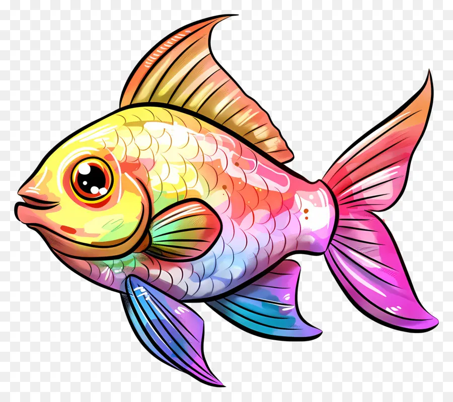 Los Peces，El Pez Arcoiris PNG