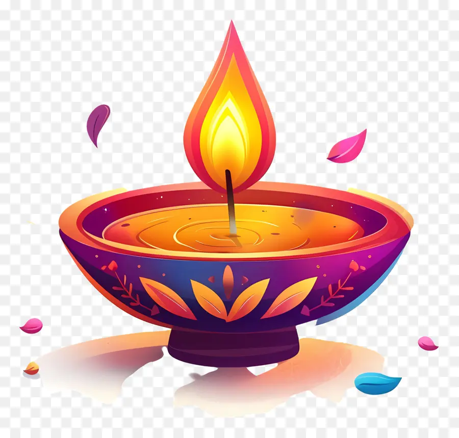 Diwali Diya，Diwali PNG