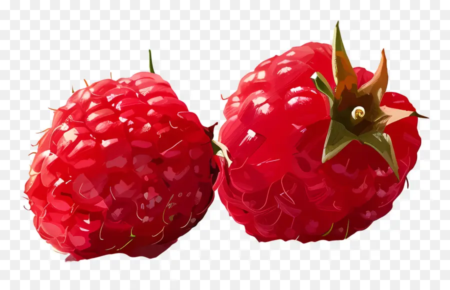 Frambuesas，Frutas PNG