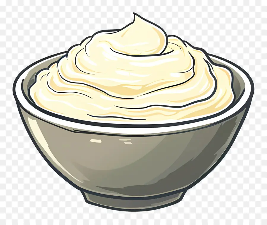 Cuajada，Crema Amarilla PNG