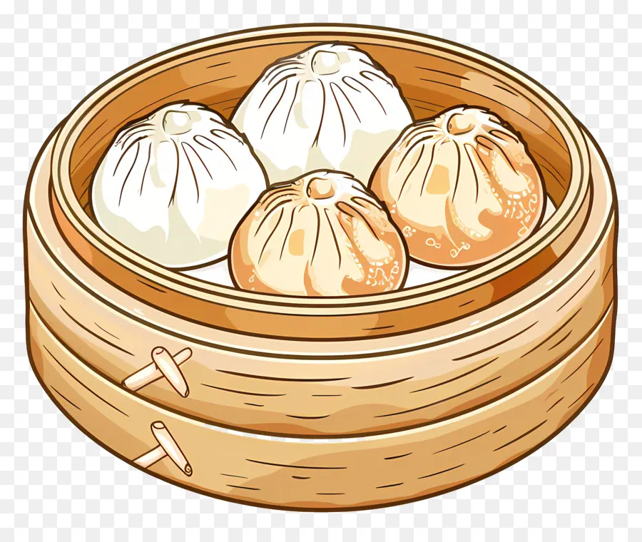 Dim Sum，Albóndigas Al Vapor PNG