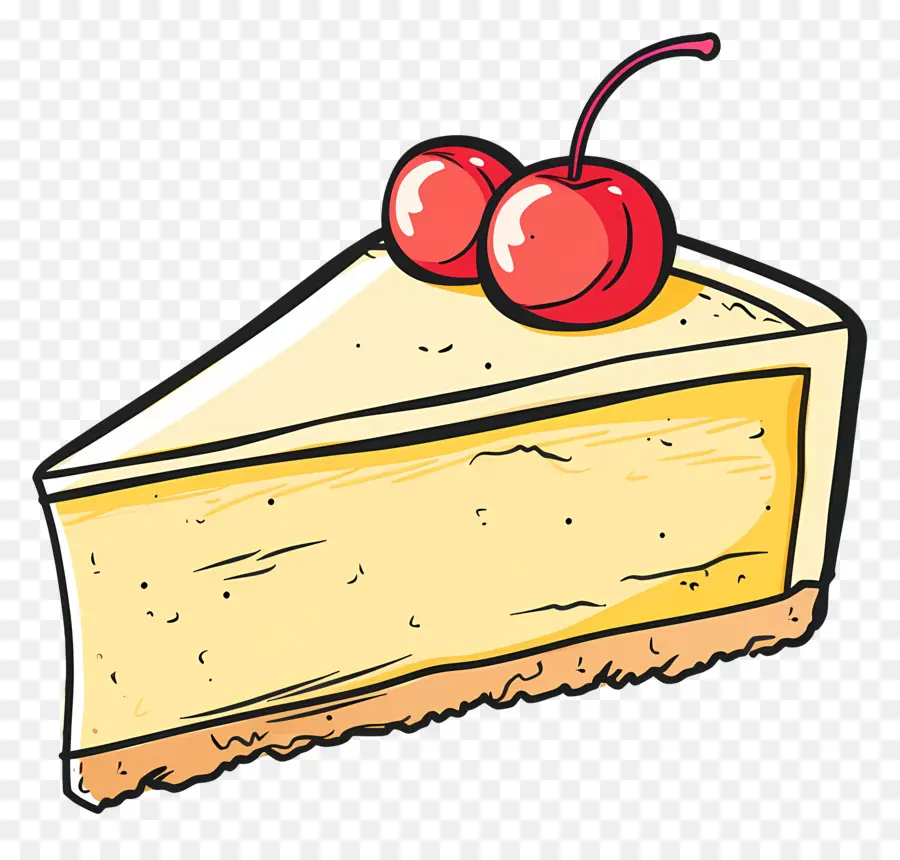 Tarta De Queso，Rebanada De Tarta De Queso PNG