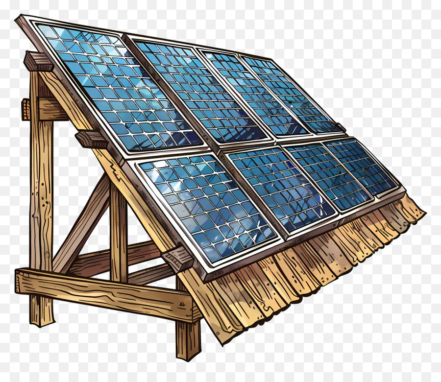 Panel Solar，Los Paneles Solares PNG