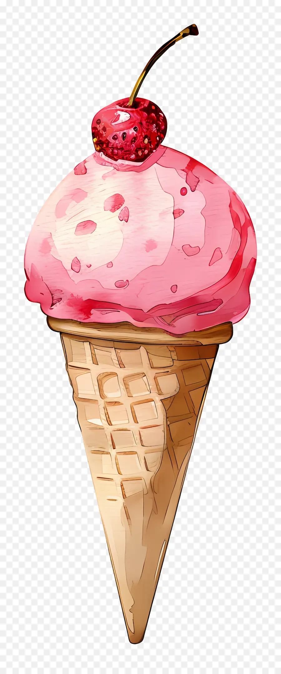 Helado，Cono De Helado PNG