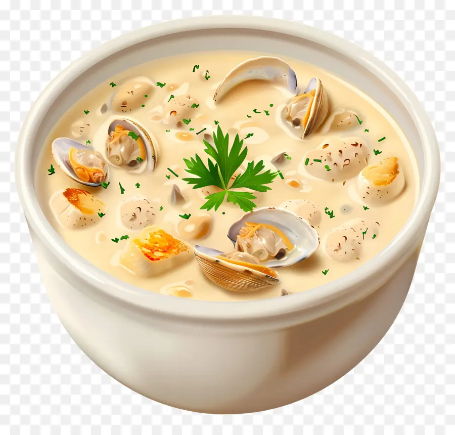 Sopa De Almejas，Sopa De Mariscos PNG