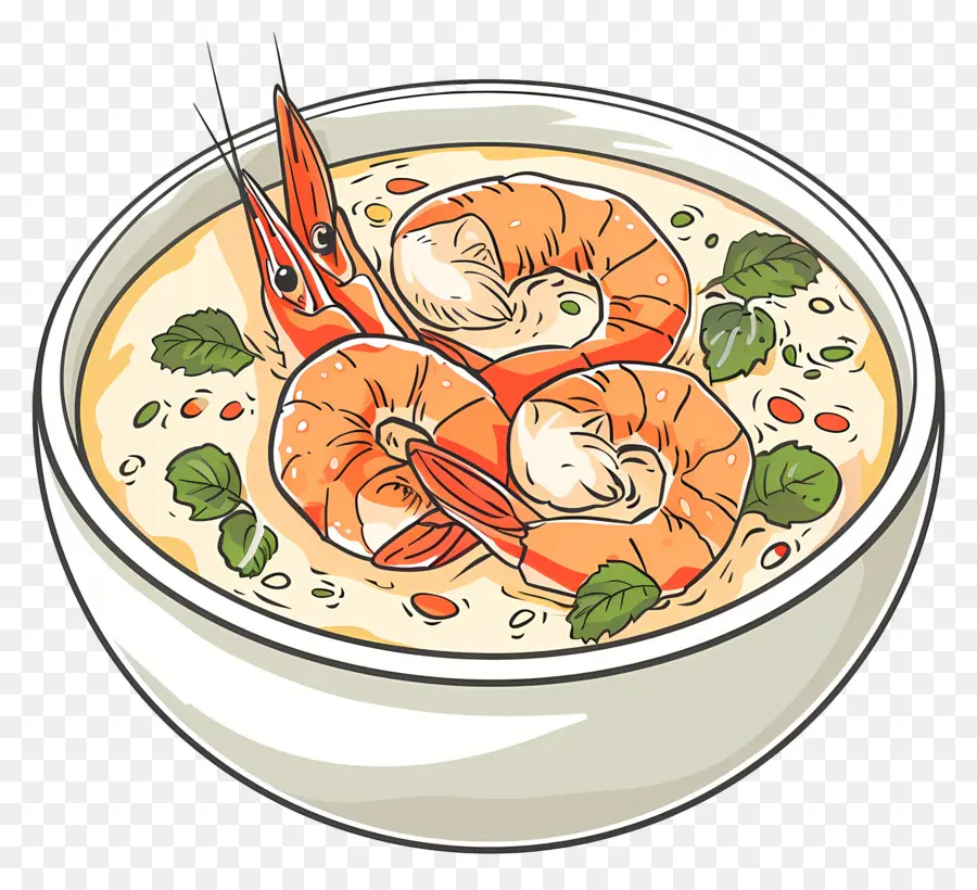 Tom Yum Goong，La Sopa De Pollo PNG