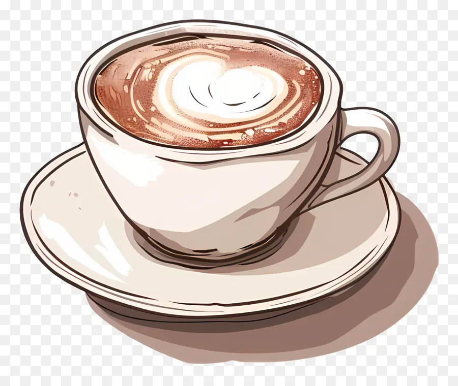 Café Mocha，Chocolate Caliente PNG