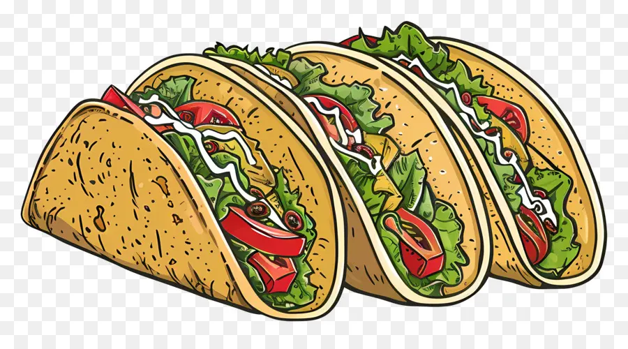 Tacos，Mexicano PNG