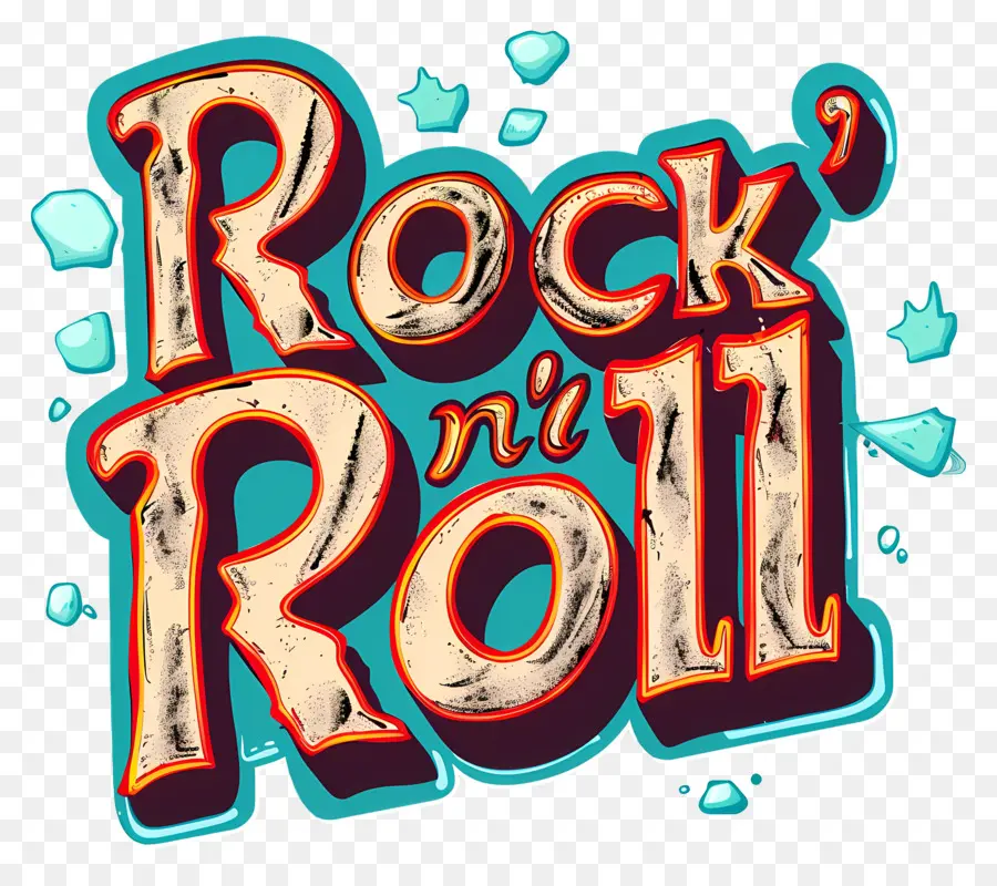 Rock N Roll，Cartel PNG