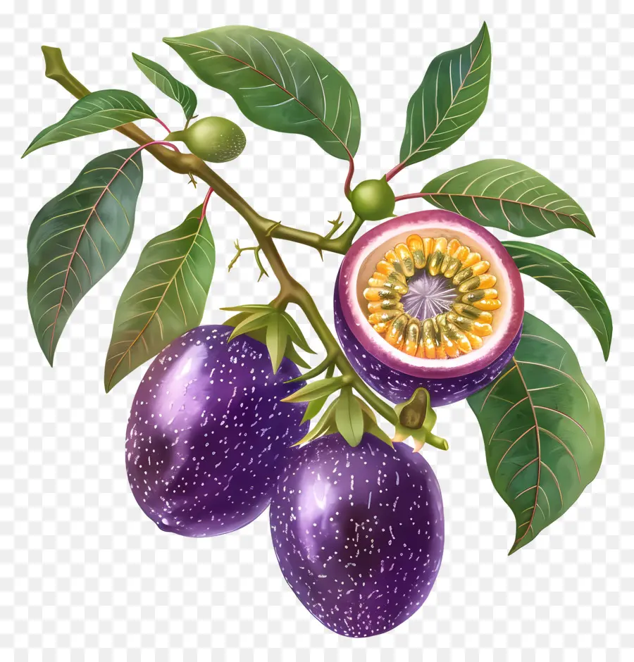 Fruta，Granadilla PNG