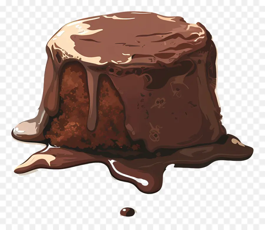 Pastel De Lava De Chocolate，Pastel De Chocolate PNG