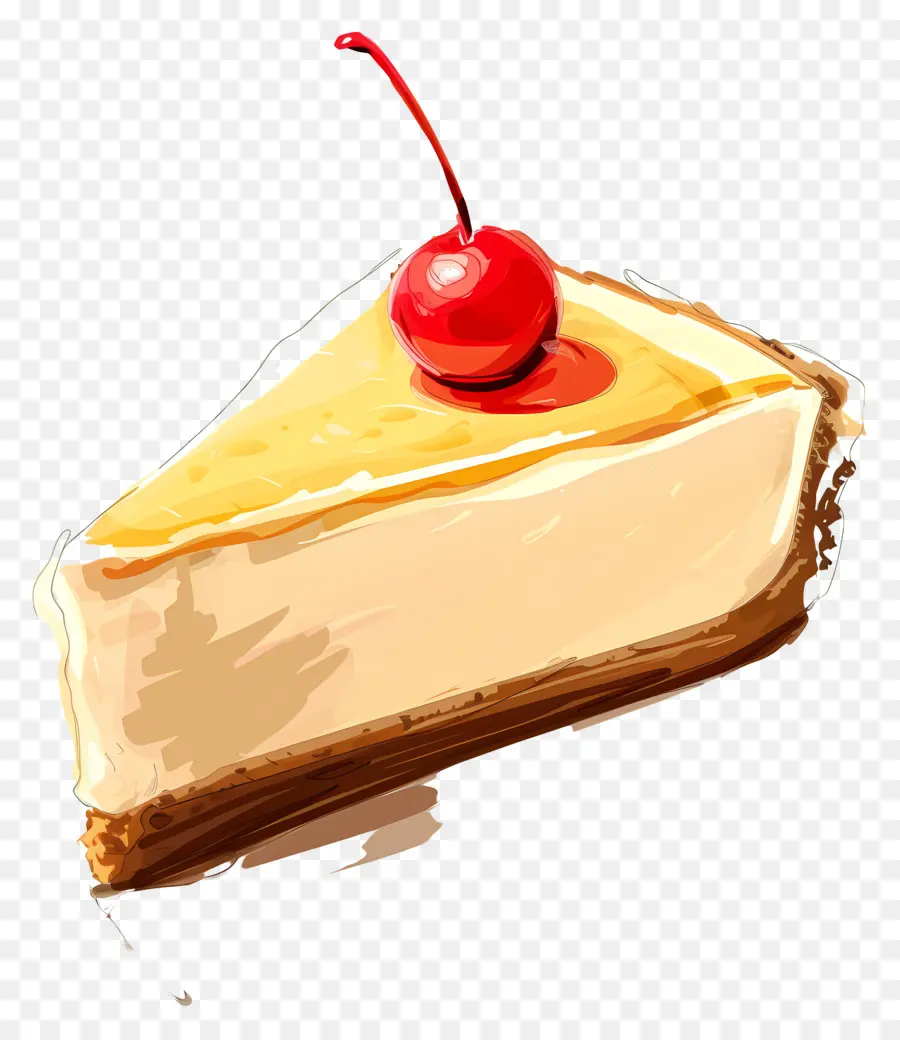 Tarta De Queso，Cereza PNG