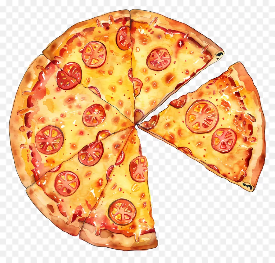 Pizza Hawaiana，Pizza PNG