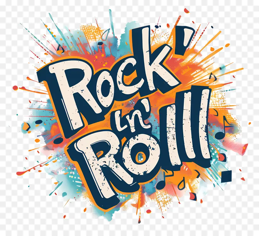 Rock N Roll，Logotipo PNG